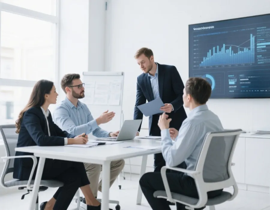 数据服务沟通与协作示意图